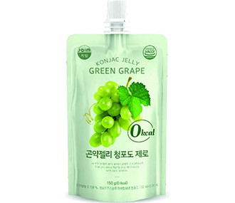 Snack: Konjac Jelly Green Grape 150g