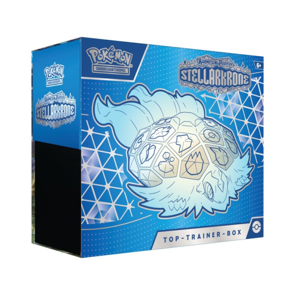 Pokemon TCG: Karmesin und Purpur 07 Stellarkrone - Top Trainer Box