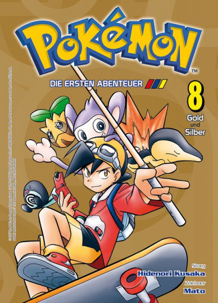 Pokemon - Die ersten Abenteuer 08: Rot, Blau und Gelb