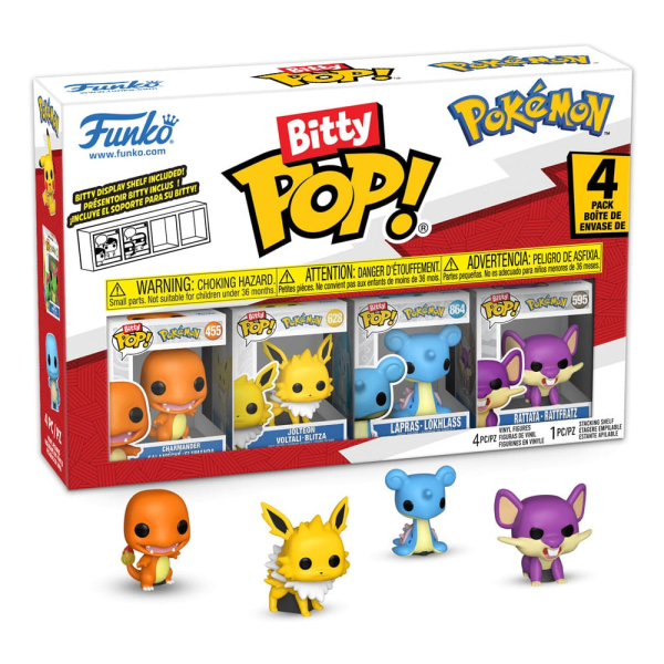 Funko Bitty POP! Pokémon 4-Pack Series 2