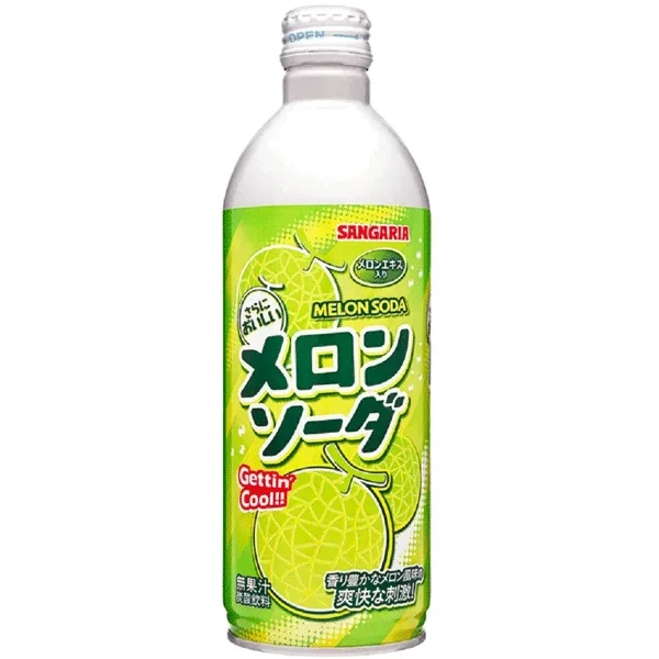 Drink: Ramune Soda - Melone / Melon Flavour 500ml