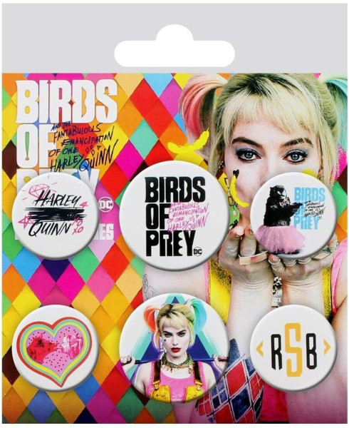 Button Badge Set: Birds of Prey - Mix