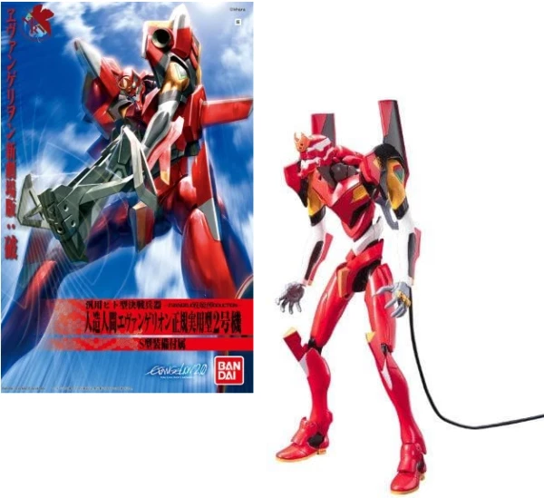 Model Kit: HG Neon Genesis Evangelion 05 - EVA 02 Production New Movie Version