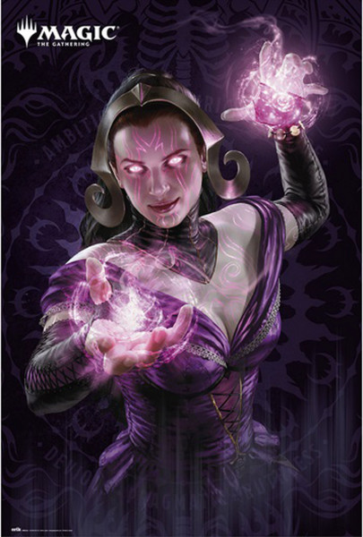 Poster: C09 Magic the Gathering / Liliana 91,5 x 61 cm