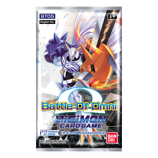 Digimon Card Game: BT05 Booster- Battle of Omni EN