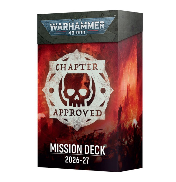 Warhammer 40,000: 40-65 Chapter Approved - Missionsdeck 2026-2027 DE