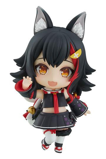 Figure: Hololive Production Nendoroid 1856 Actionfigur Ookami Mio 10 cm