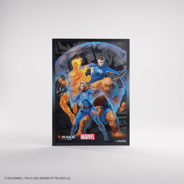 Magic: The Gathering | Marvel Super Heroes Premium Art Sleeves - The Fantastic Four