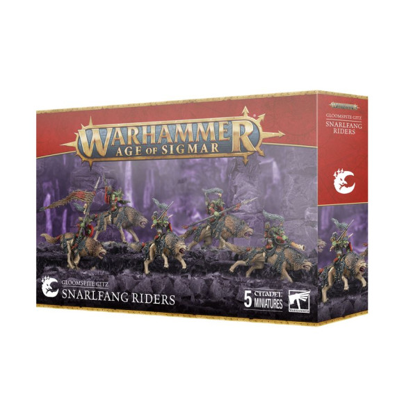 Warhammer Age of Sigmar: 89-76 Gloomspite Gitz - Snarlfang Riders 2023