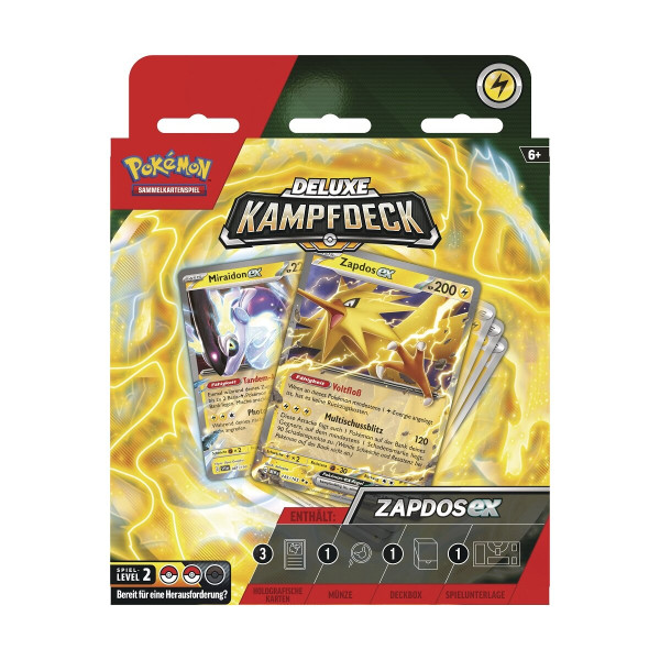Pokemon TCG: Deluxe Kampfdeck - Zapdos EX - DE