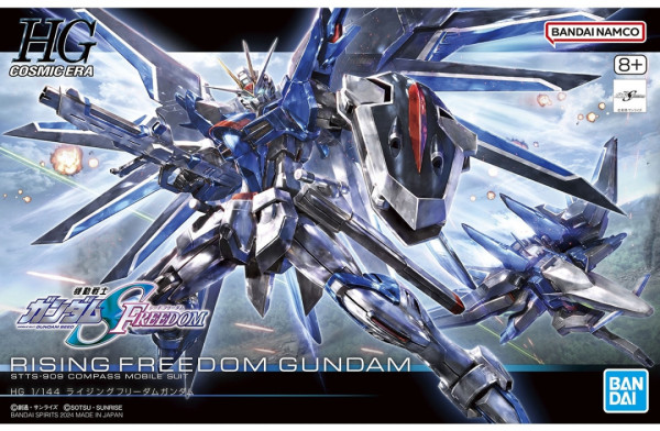 Model Kit: HG Gundam Cosmic Era 243 -STTS-909 Rising Freedom Gundam 1/144