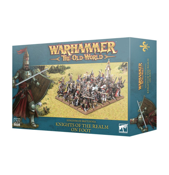 Warhammer The Old World: 06-08 Kingdom of Bretonnia - Knights of the realm on foot 2024