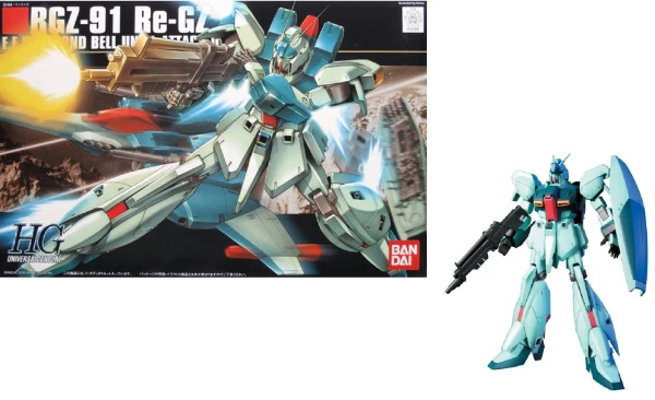 Model Kit: HG Gundam Universal Century 085 - RGZ-91 RE-GZ E.F.S.F Londo Bell Unit 1/144