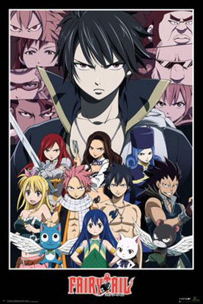 Poster: C33 Fairy Tail Group 91,5 x 61 cm