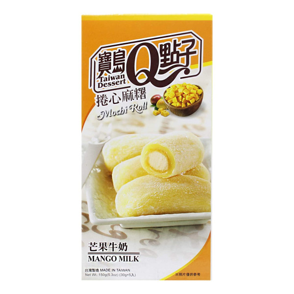 Snack: Mochi Roll - Mango Milk Box 150g