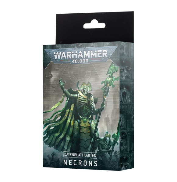 Warhammer 40,000: 49-03 Datakarten / Datacards: Necrons 2023 (DE)