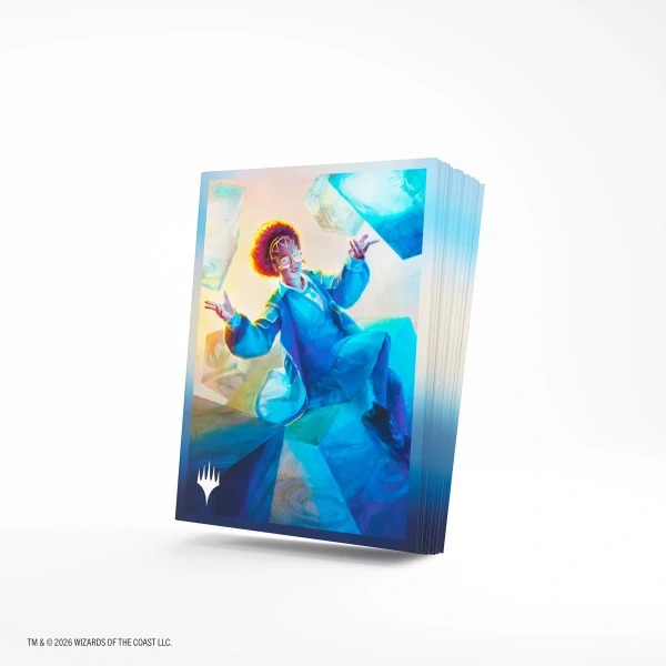 Magic: The Gathering | Secrets of Strixhaven Premium Art Sleeves - Zimone, Infinite Analyst