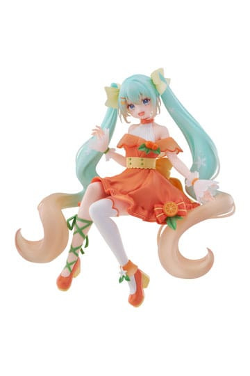 Figure: Hatsune Miku Noodle Stopper PVC Statue Hatsune Miku Citrus Ver. 14 cm