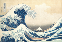 Poster: AA1 Hiroshige - Hokusai - The Great Wave 91,5 x 61 cm Poster: AA1 Hiroshige - Hokusai - The Great Wave 91,5 x 61 cm