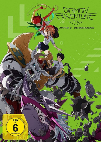 DVD Digimon Adventure tri Chapter 02 - Determination