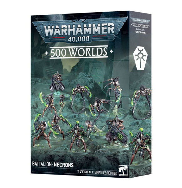 Warhammer 40,000: 500 Worlds Battalion: Necrons 2026