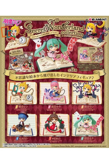 Figure: Hatsune Miku Minifiguren 6 cm Secret Wonderland Collection - BlindBox