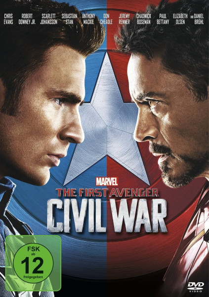 DVD Avengers: The First Avenger - Civil War