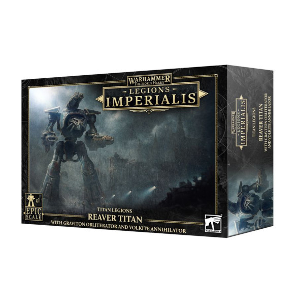 Warhammer The Horus Heresy: 03-110 Legions Imperialis: Reaver Titan mit Graviton Obliterator und Vol