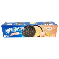 Snack: Oreo - Peach Oolong Flavor / Pfirsich Oolong Tee Geschmack 97g Snack: Oreo - Peach Oolong Flavor / Pfirsich Oolong Tee Geschmack 97g