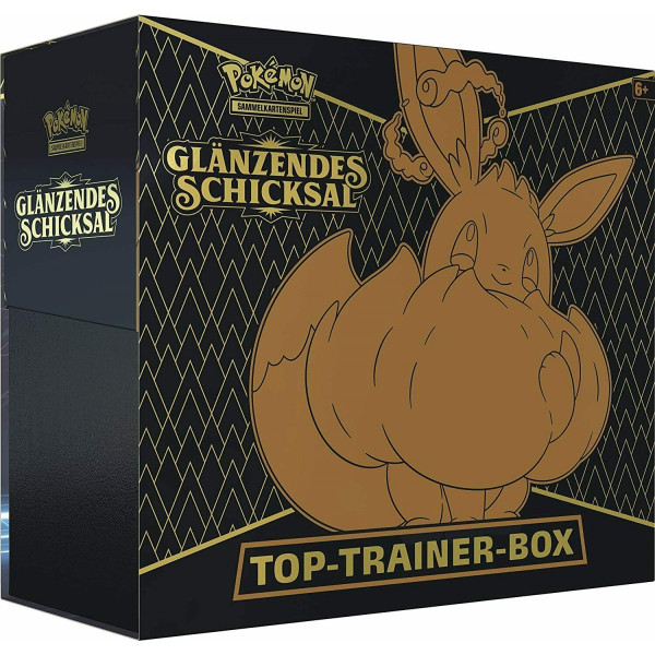 Pokemon TCG: Schwert und Schild 4.5 Glänzendes Schicksal - Top Trainer Box DE