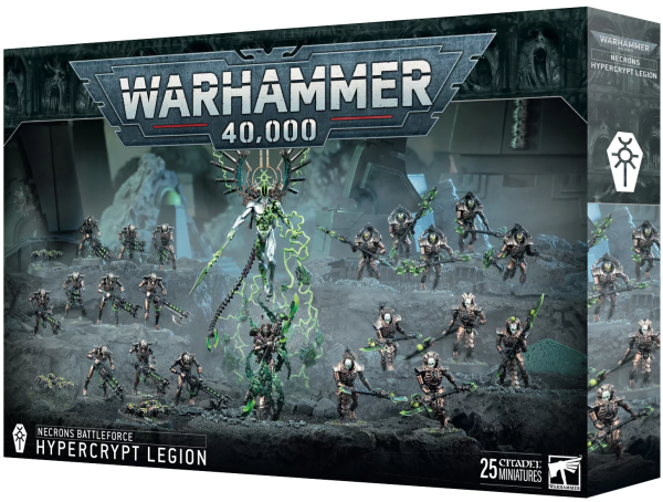 Warhammer 40,000: 49-49 Necrons Battleforce - Hypercrypt Legion 2024