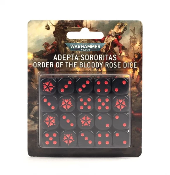 Warhammer 40,000: 52-60 Dice: Adepta Sororitas Order of the Bloody Rose 2022
