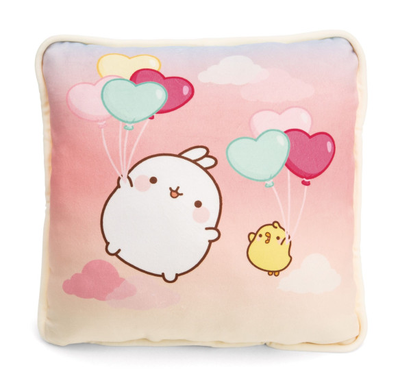 Molang - Kissen Molang Quadratisch 30x30cm