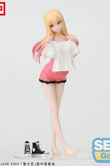 Figure: My Dress-Up Darling Luminasta PVC Statue Marin Kitagawa Trying On 18 cm