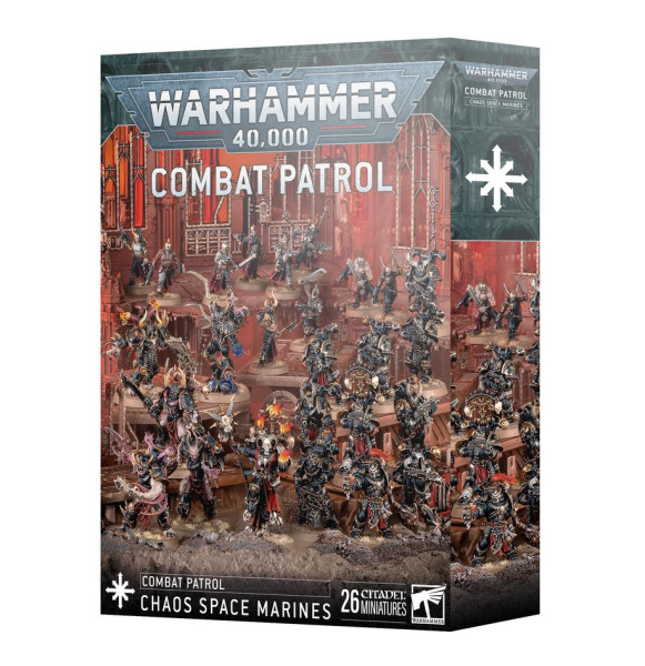 Warhammer 40,000: 43-20 Chaos Space Marines - Kampfpatrouille / Combat Patrol 2024