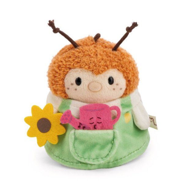 Mymochi 3in1 - Hummel Hadshi mit Gießkanne und Gärtnerkotüm in Geschenkbox 8cm
