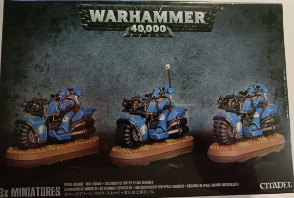 Warhammer 40,000: 48-11 Space Marines - Bike Squad