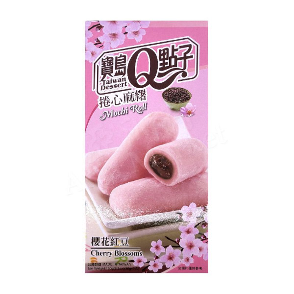 Snack: Mochi Roll - Sakura / Kirschblüte / Cherry Blossom Box 150g