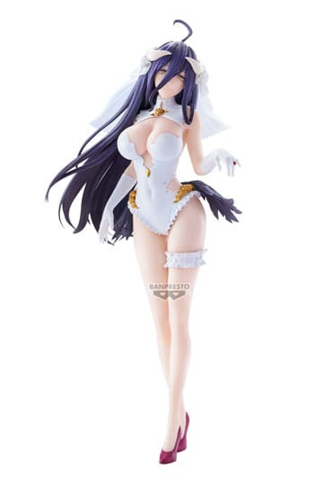 Figure: Overlord Glitter&Glamours PVC Statue Albedo Wedding Ver. 27 cm