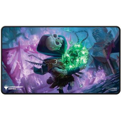 UP - MTG Commander Series 4 - 3 Color Shard Q4 2024 Black Stitched Playmat Tinybones Fan Vote