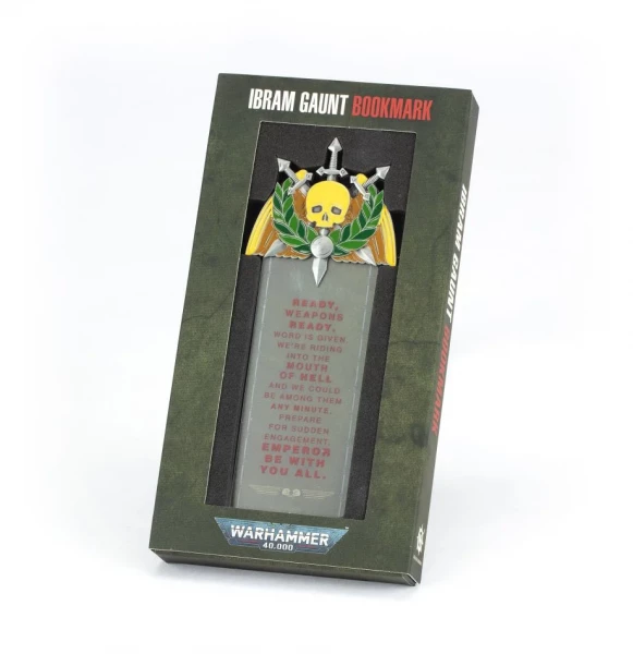 Warhammer 40,000: Ibram Gaunt Bookmark