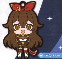 Genshin Impact Rubber Strap Mondstadt Vol. 01 - Amber Genshin Impact Rubber Strap Mondstadt Vol. 01 - Amber