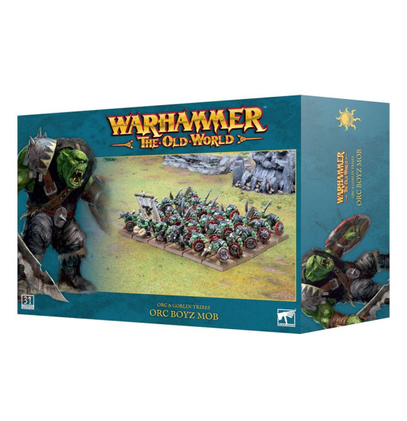 Warhammer The old world: 09-02 Orc & Goblin Tribes - Orc Boyz Mob 2024