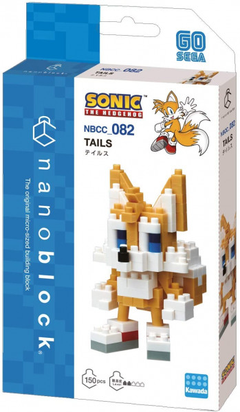 nanoblock nbcc-082: Sonic The Hedgehog - Tails