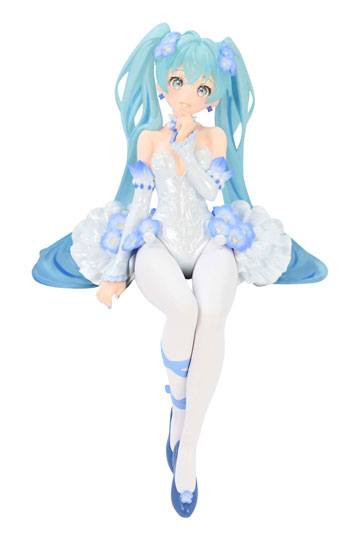 Figure: Hatsune Miku Noodle Stopper PVC Statue Hatsune Miku / Flower Fairy Nemophila Ver. 15 cm