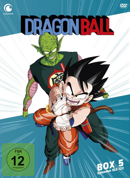 DVD Dragonball Classic - Box 05 (Ep. 102-122) - Relaunch Crunchyroll