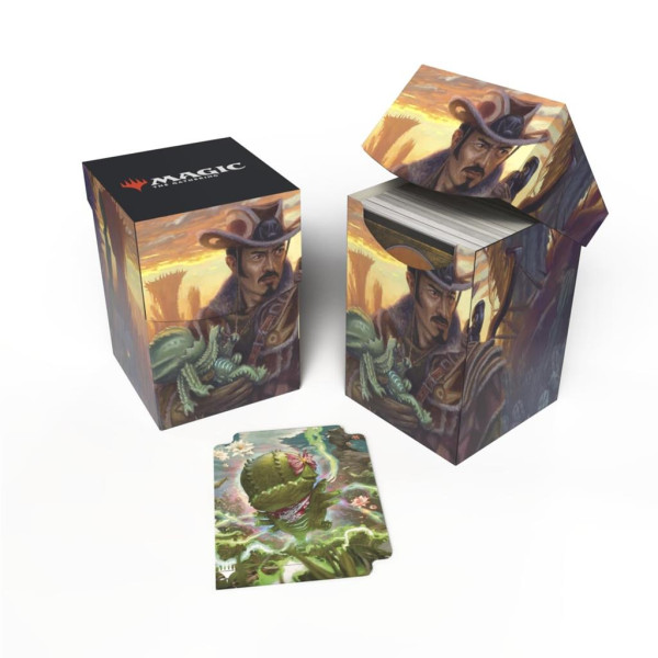 UP - Outlaws of Thunder Junction 100+ Deck Box B for Magic: The Gathering