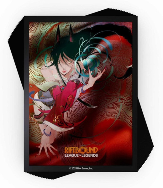 Riftbound: League of Legends TCG - Origins Ahri Art Sleeves (100 Sleeves)