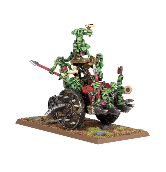 Warhammer The old world: Orc & Goblin Tribes - Snotling Pump Wagon 2024