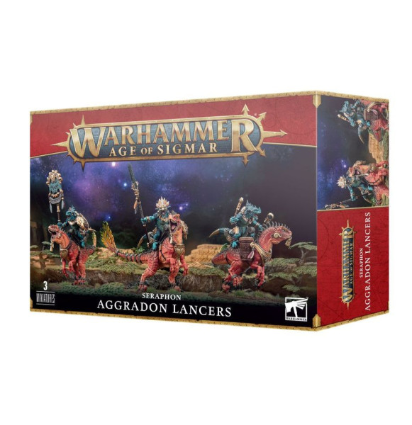 Warhammer Age of Sigmar: 88-18 Seraphon - Aggradon Lancers 2023